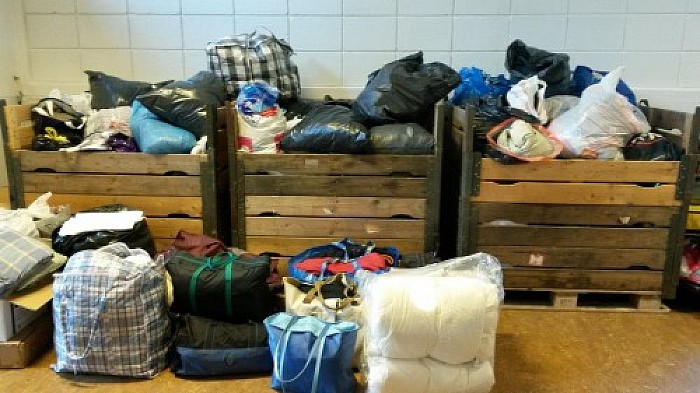 Update actie Vluchtelingen helpen. Nu! - Foto: Eigen geleverde foto