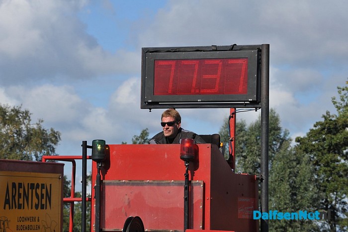 De Trekkerslep op het t’ Uliefeest was een groot spektakel - Foto: Johan Bokma