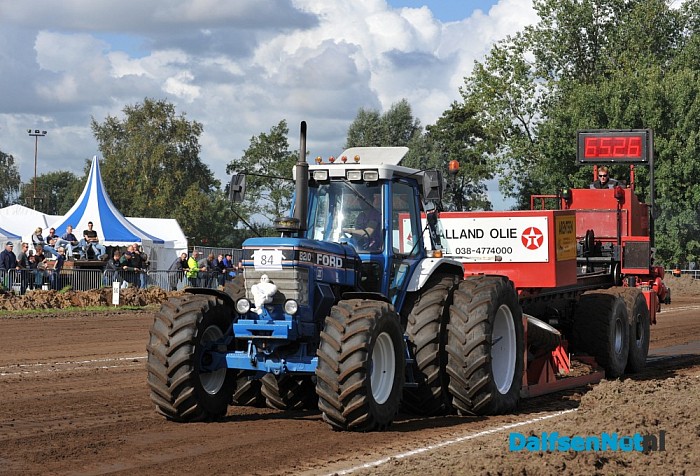 De Trekkerslep op het t’ Uliefeest was een groot spektakel - Foto: Johan Bokma