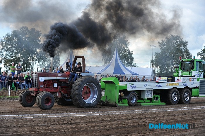 De Trekkerslep op het t’ Uliefeest was een groot spektakel - Foto: Johan Bokma