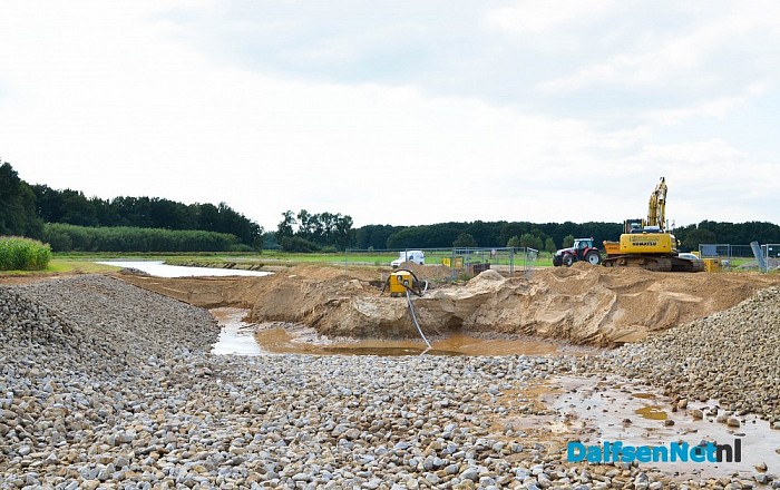 Update werkzaamheden project nevengeul Vilsteren - Foto: Johan Bokma