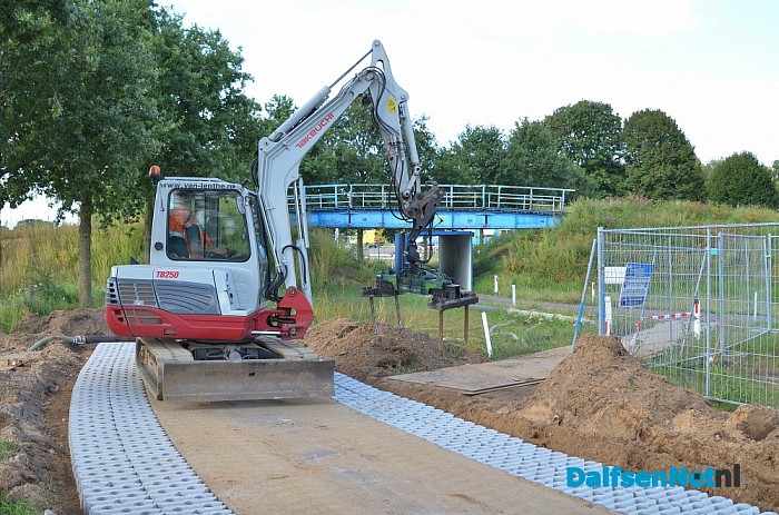 Update werkzaamheden project nevengeul Vilsteren - Foto: Johan Bokma