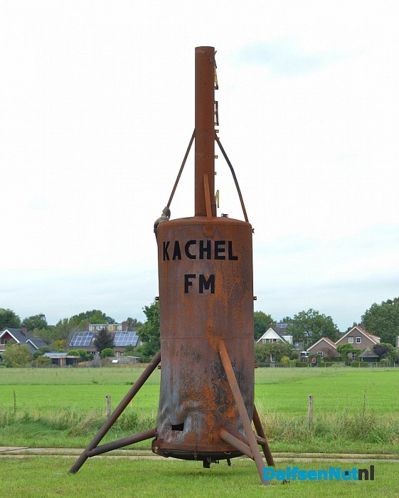 De opbouw van Kachel FM gaat als een speer! - Foto: Johan Bokma