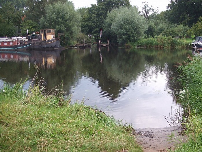 Het Haersterveer over de Vecht bij Zwolle - Foto: Wim