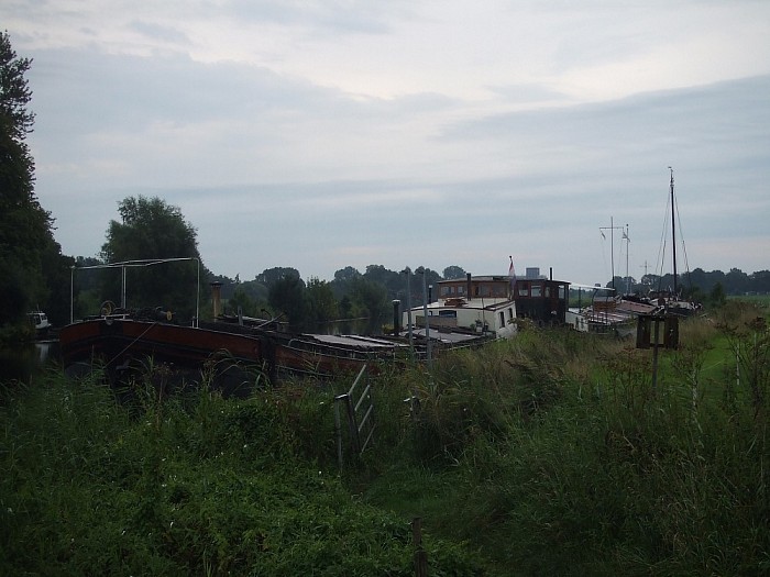 Het Haersterveer over de Vecht bij Zwolle - Foto: Wim