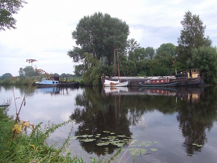 Het Haersterveer over de Vecht bij Zwolle - Foto: Wim