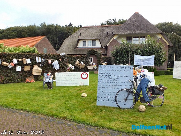 Anja Marsman 50 jaar. - Foto: H.G. Foto