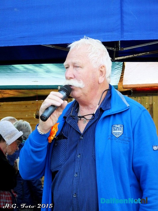 Koninginnemarkt kwam toch nog goed. - Foto: H.G. Foto