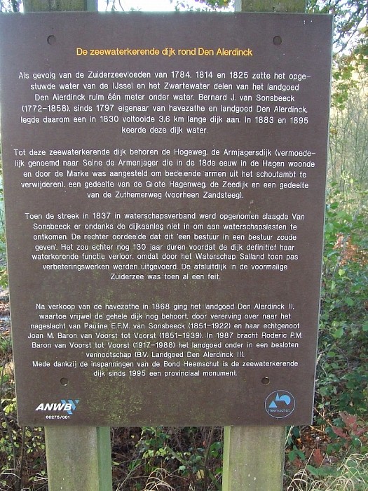 De historie van een oude waterkering van de Vecht - Foto: Wim