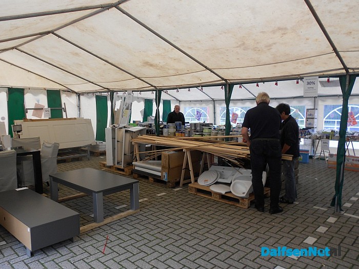Volgende tentfeest is al weer begonnen