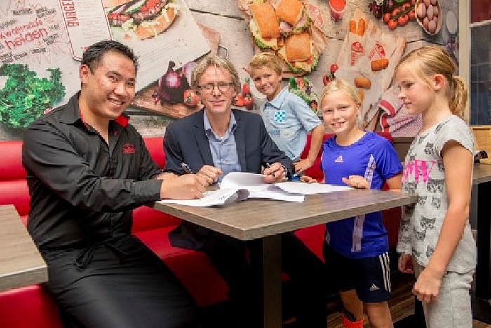 Free lunch MHC Dalfsen bij Kwalitaria - Foto: Eigen geleverde foto
