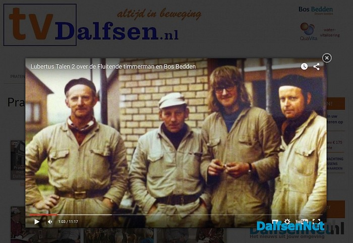 Lubertus en Hans op TV Dalfsen