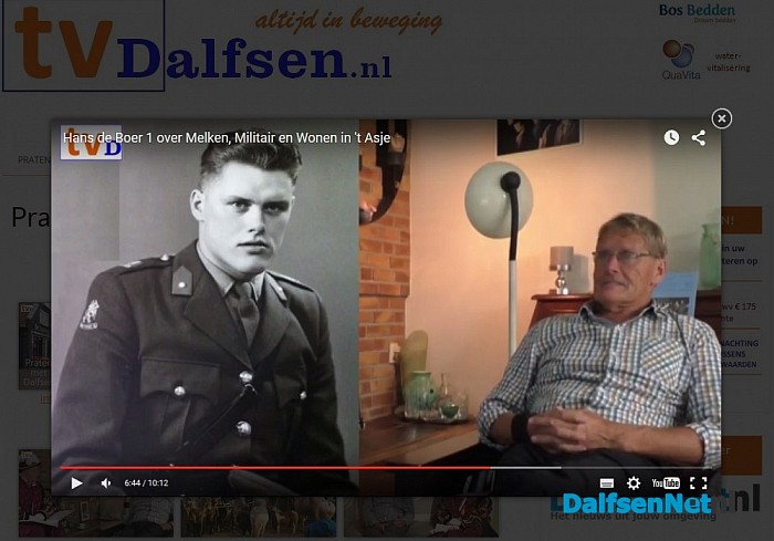 Lubertus en Hans op TV Dalfsen