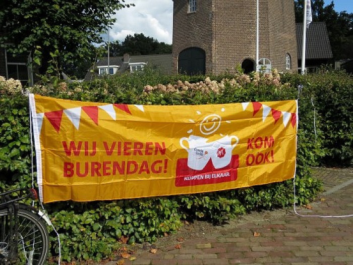 Burendag bij molen Fakkert Hoonhorst - Foto: Wim