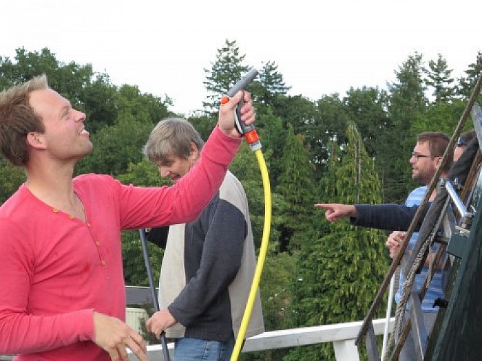 Burendag bij molen Fakkert Hoonhorst - Foto: Wim