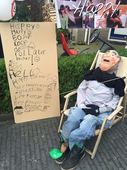 Vandaag is Harry Knuver jarig, hij is al 50! - Foto: Eigen geleverde foto