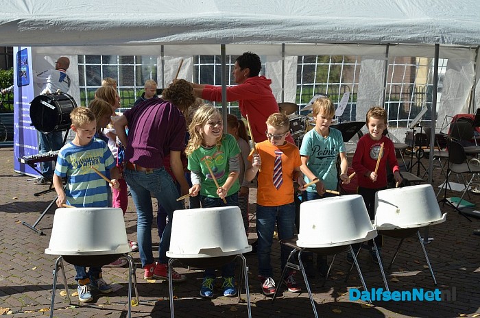 Kids Music Event op het kerkplein - Foto: Johan Bokma
