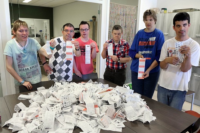 Verloting bij ”De Kletsmajoor” - Foto: Eigen geleverde foto