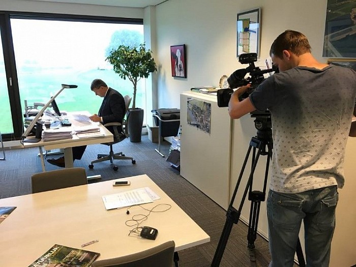 TV opname van RTL4 in Dalfsen - Foto: Gemeente Dalfsen