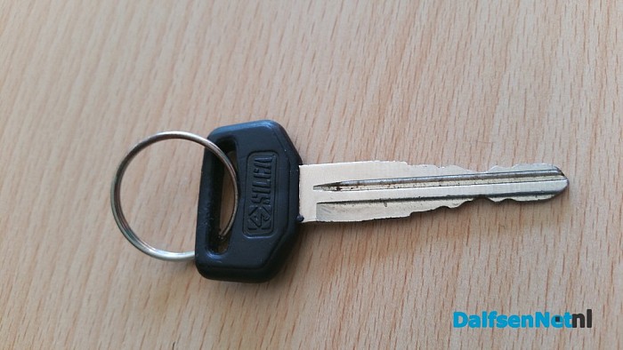 Sleutel gevonden en weer terug