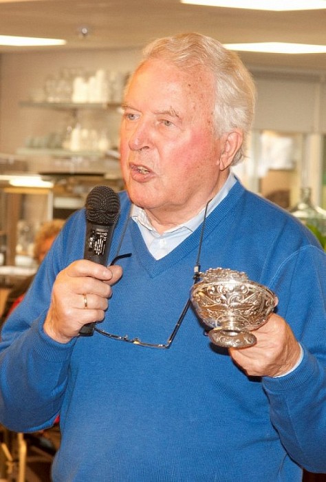 Onno de Boer bij taxatie Rosengaerde - Foto: Geert Bistervels