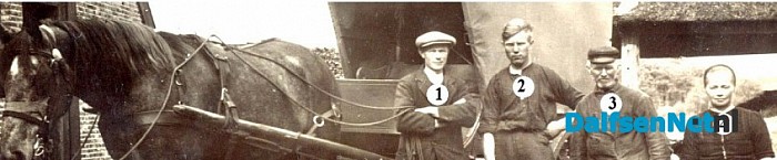 Namen gezocht van groepsfoto - Foto: Historische Kring Dalfsen