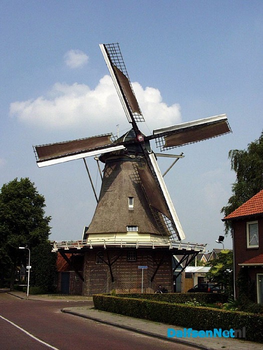 Westermolen in de rouwstand