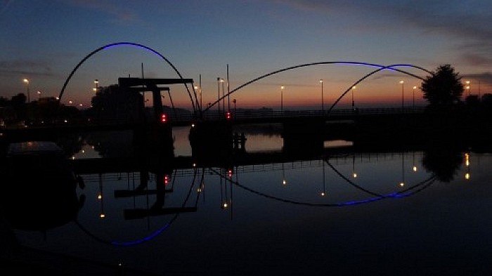 Foto blauwebogen brug - Foto: Eigen geleverde foto