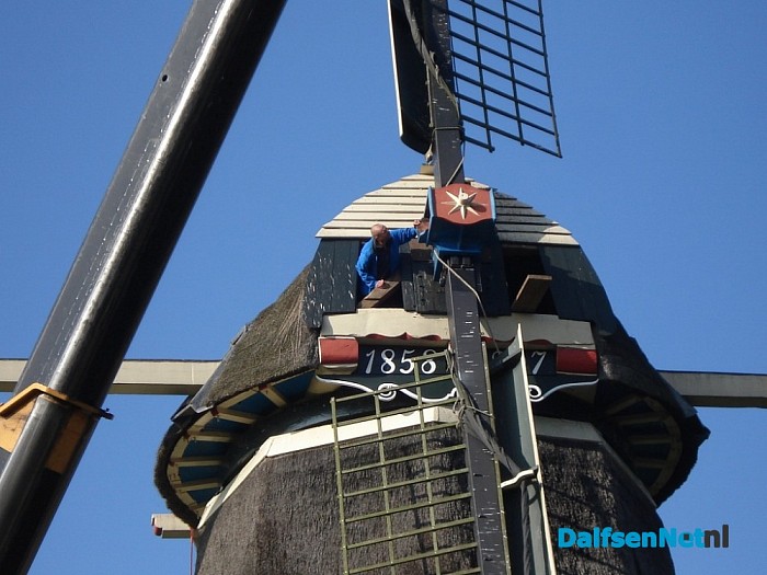 Vervanging buitenroede Vilsterse Molen