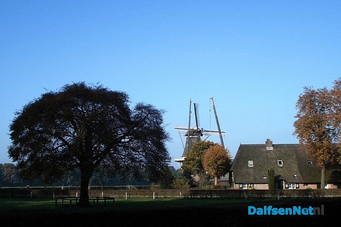 Vervanging buitenroede Vilsterse Molen