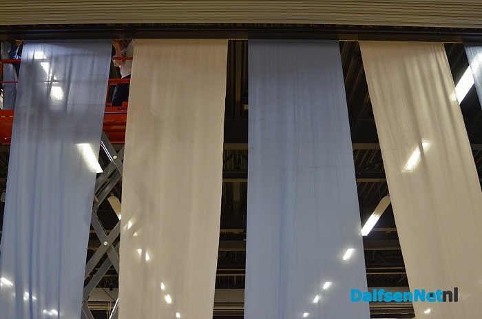 Jetzt geht’s los de opbouw van het Dalfser Oktoberfest is begonnen - Foto: Johan Bokma