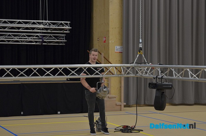 Jetzt geht’s los de opbouw van het Dalfser Oktoberfest is begonnen - Foto: Johan Bokma