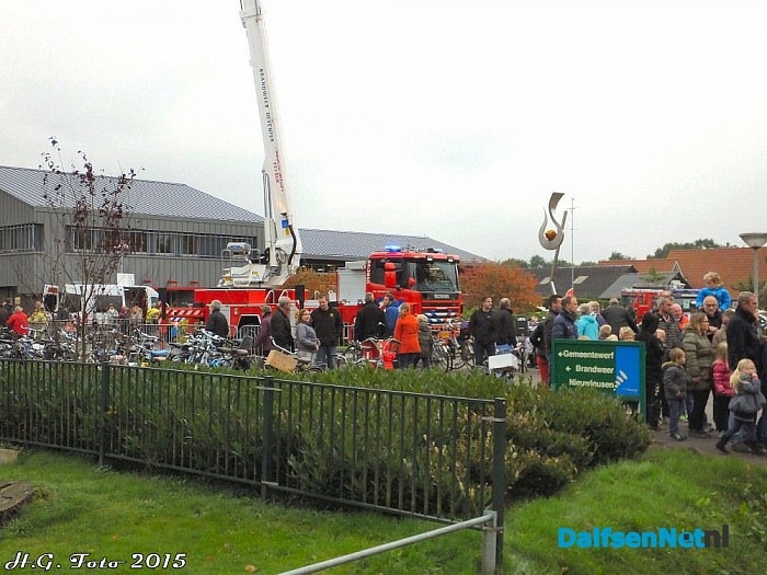 Open dag Brandweer Nieuwleusen goed bezocht. - Foto: H.G. Foto