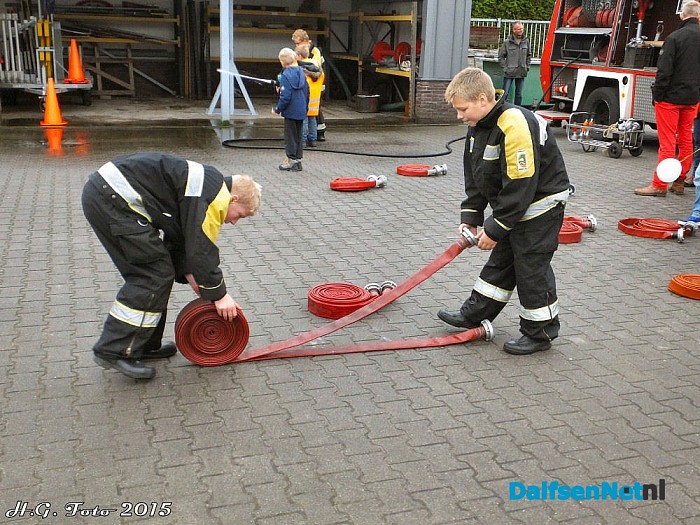 Open dag Brandweer Nieuwleusen goed bezocht. - Foto: H.G. Foto