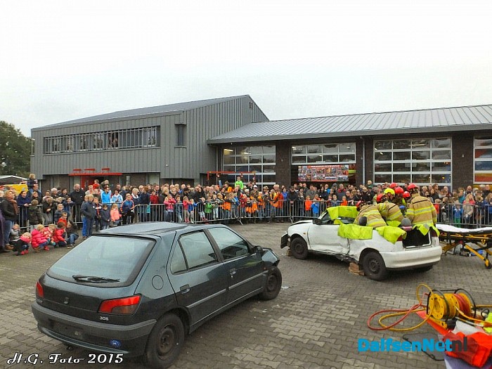 Open dag Brandweer Nieuwleusen goed bezocht. - Foto: H.G. Foto