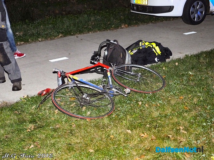 Ongeval Jagtlusterallee / Dedemsweg. - Foto: H.G. Foto