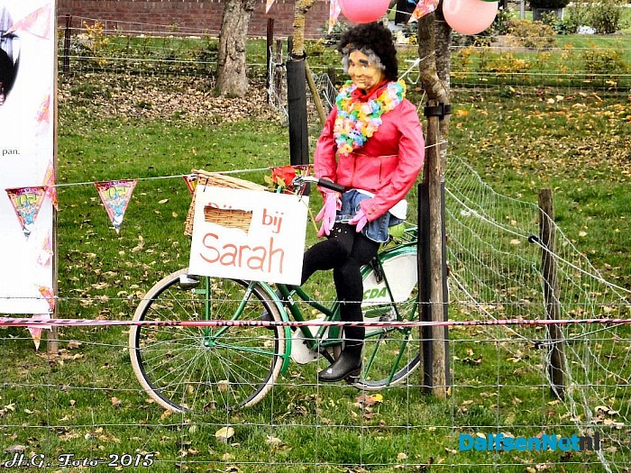 Sara is aangekomen. - Foto: H.G. Foto