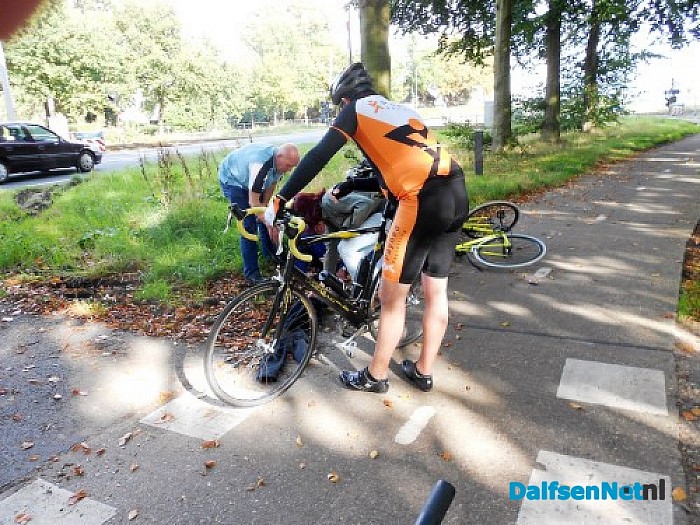 Ongeval scootmobiel met fietser