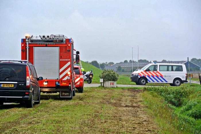 Zoektocht drenkeling Ommerkanaal - Foto: Niels Jansen