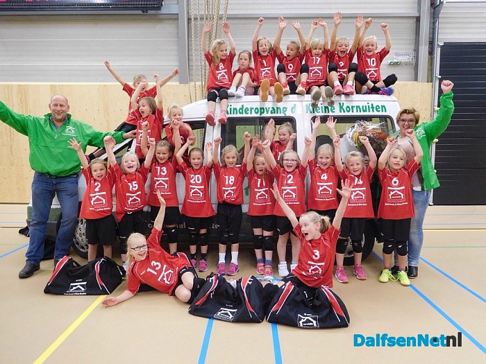 De kleine kornuiten en handbal: samen feestje!!