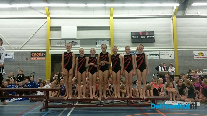Meisjes Gymnastiek Vereniging Nieuwleusen eisen podiumplekken op