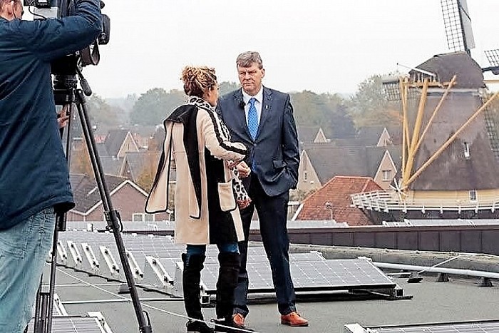TV opname van RTL4 in Dalfsen - Foto: Gemeente Dalfsen