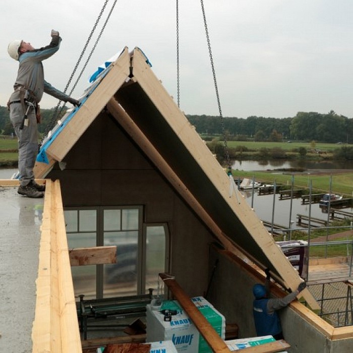 Update bouw appartementencomplex bij de Vecht - Foto: Gemeente Dalfsen