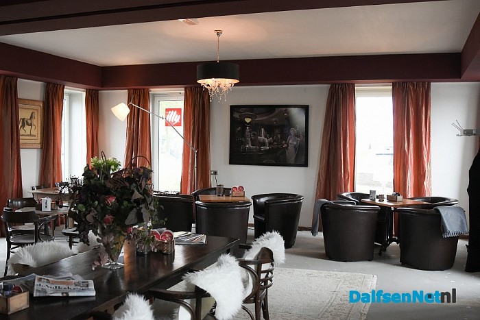 Tijdelijk restaurant Hendrik’s Drinks and Bites in de Witte Villa - Foto: Johan Bokma