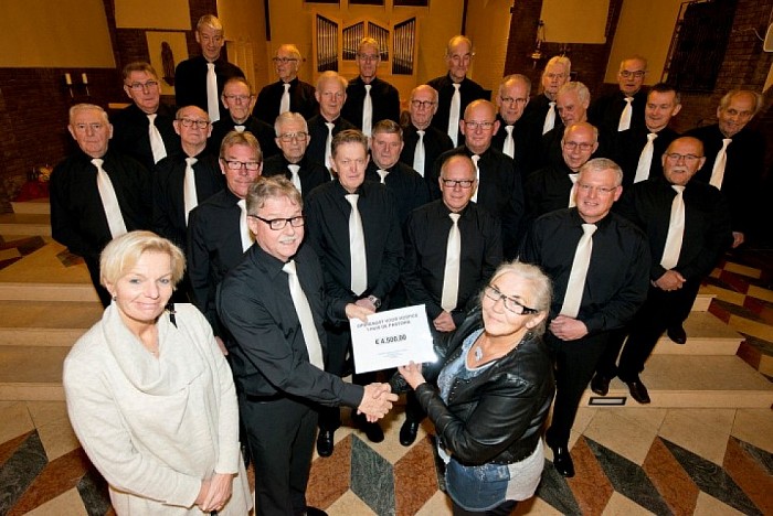 Hospiceconcert bracht € 4500,00 op - Foto: Geert Bistervels