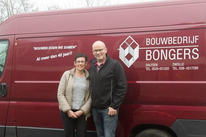Bouwbedrijf Bongers op 1 november 40 jaar - Foto: Eigen geleverde foto