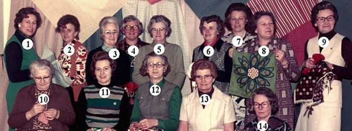 Namen gezocht groepsfoto