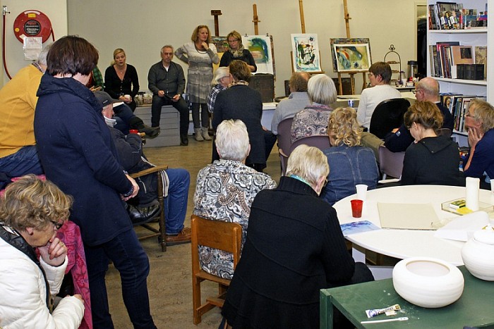 Vergadering van Stichting Kunst om Dalfsen - Foto: Paul Scholten