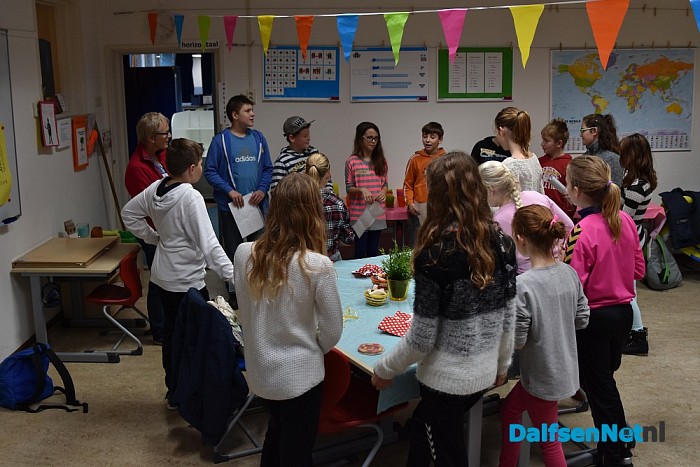 Duitse kinderen bezoeken leeftijdsgenoten in Dalfsen - Foto: Johan Bokma