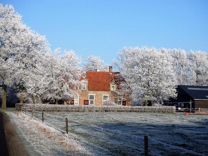 Helaas nog geen sneeuw, maar wel sfeer - Foto: Wim
